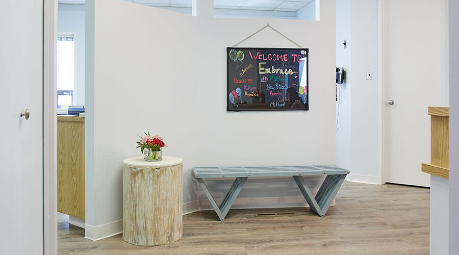 embrace orthodontics welcome area