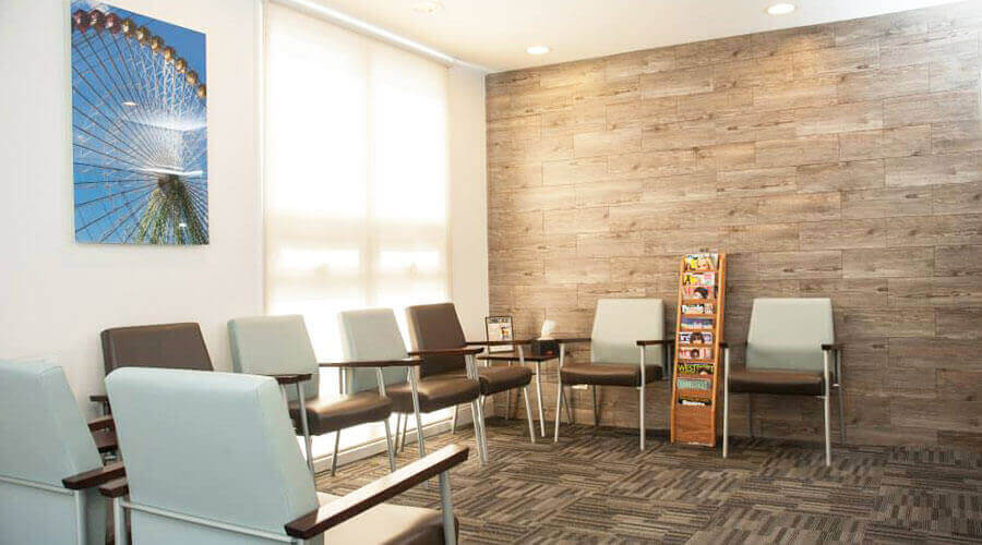 the waiting room of embrace orthodontics
